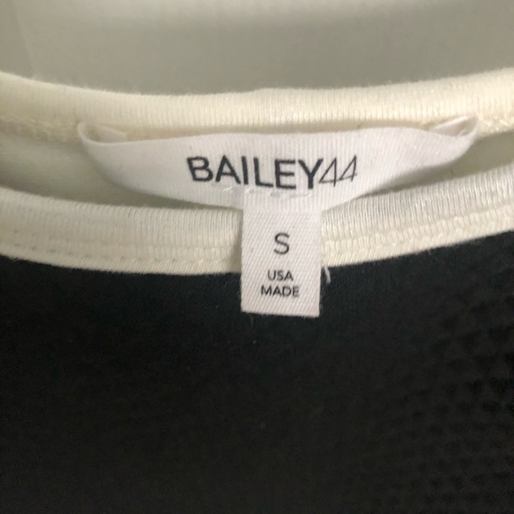 Bailey 44 Black & White quilted tank top size S - Picture 3 of 3